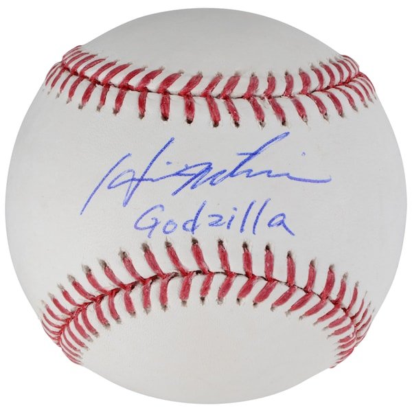 Hideki Matsui New York Yankees Fanatics Authentic Autographed Baseball with "Godzilla" Inscription - The Ballers Bank