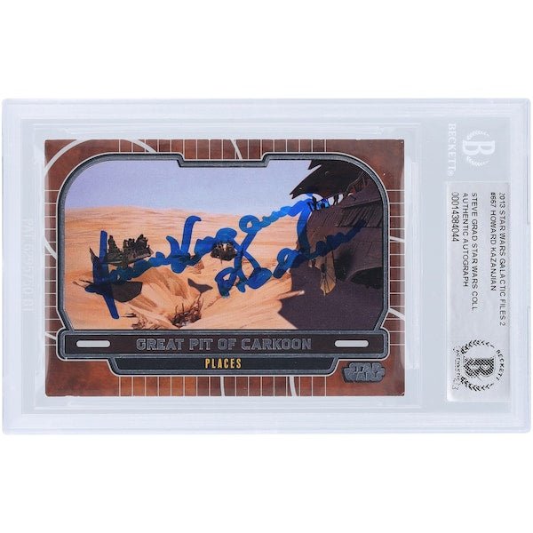 Howard Kazanjian Star Wars Autographed 2013 Topps 667 BAS Authenticated Card with "Producer" Inscription - The Ballers Bank