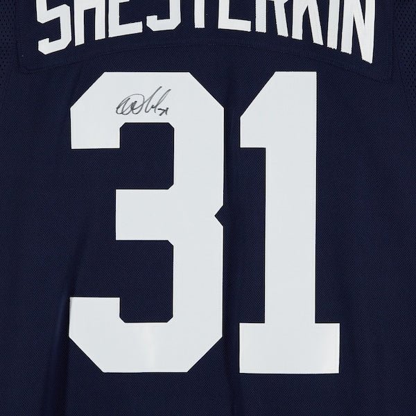 Igor Shesterkin New York Rangers Autographed Fanatics Authentic 2023 - 24 Navy Alternate adidas Authentic Jersey - The Ballers Bank