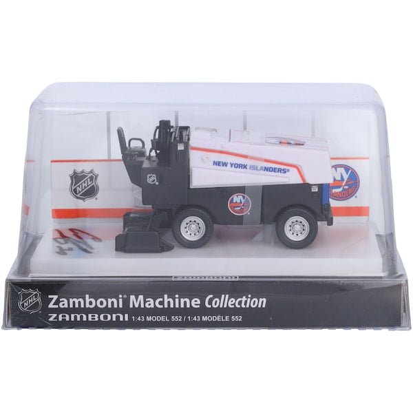 Ilya Sorokin New York Islanders Autographed Fanatics Authentic 1:43 Scale Die - Cast Zamboni - The Ballers Bank