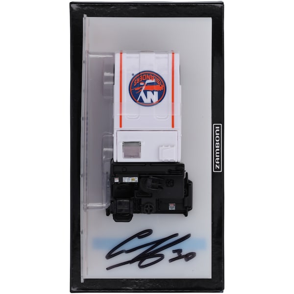 Ilya Sorokin New York Islanders Autographed Fanatics Authentic 1:43 Scale Die - Cast Zamboni - The Ballers Bank