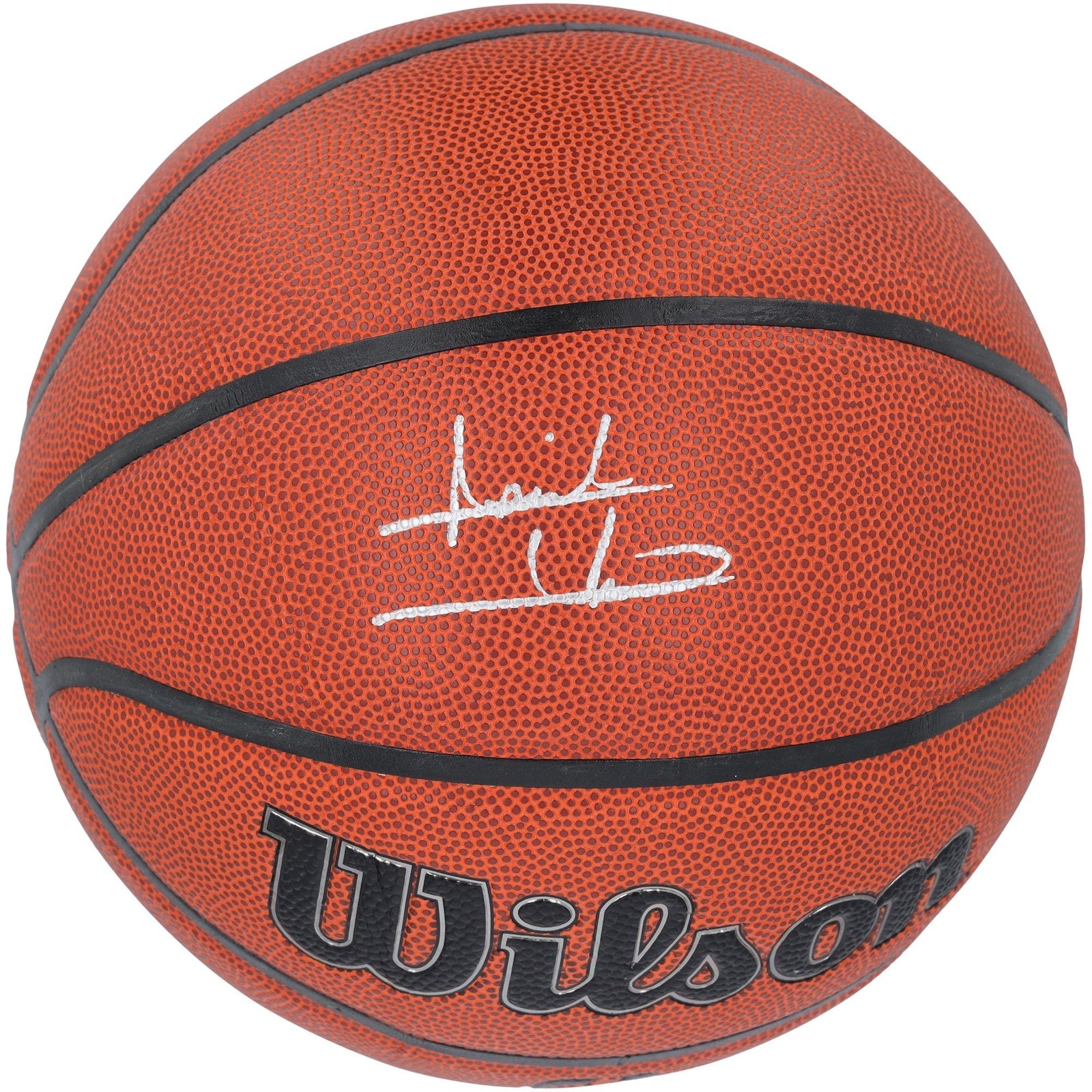 Isiah Thomas Detroit Pistons Autographed Fanatics Authentic Wilson Authentic Series Indoor/Outdoor Basketball - The Ballers Bank