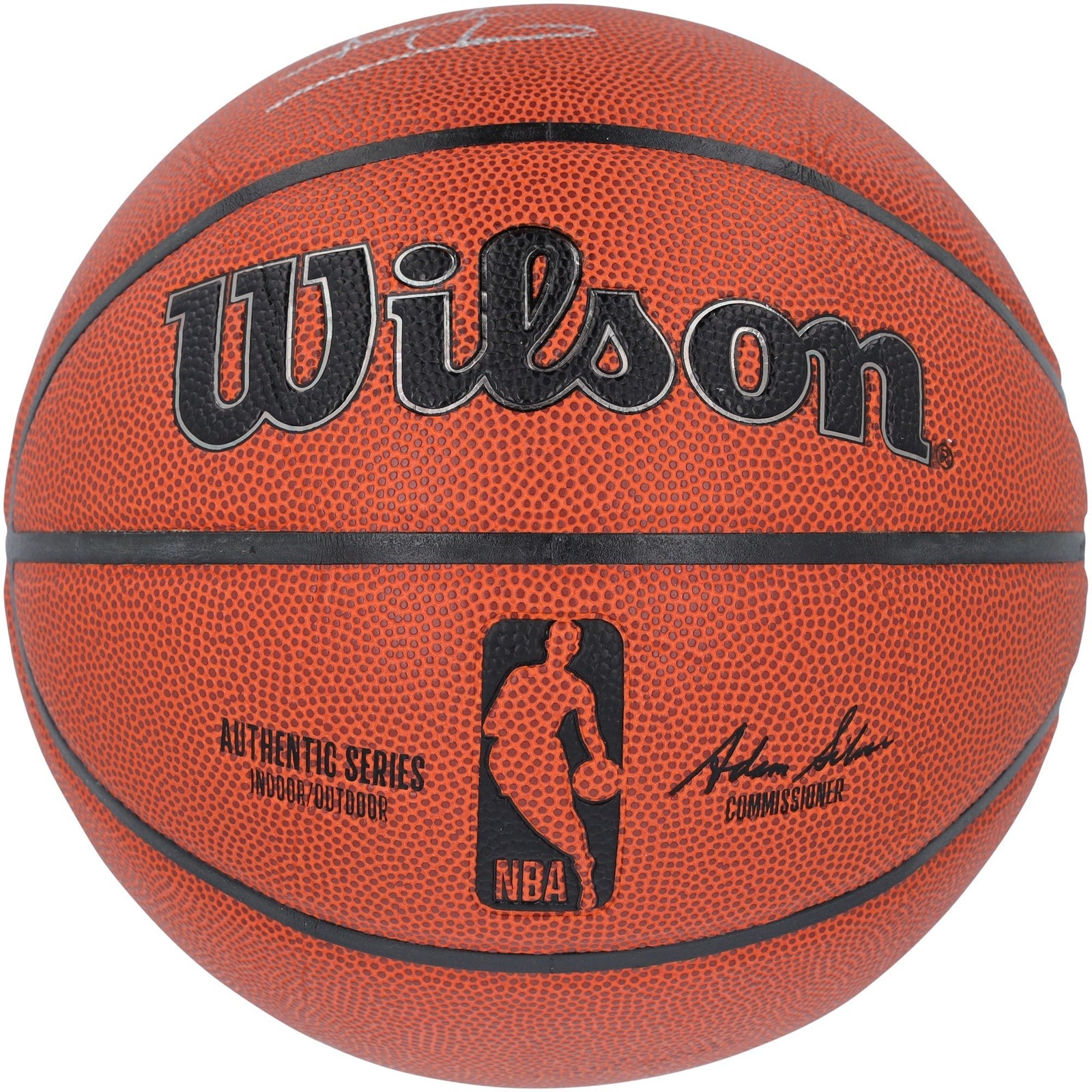 Isiah Thomas Detroit Pistons Autographed Fanatics Authentic Wilson Authentic Series Indoor/Outdoor Basketball - The Ballers Bank
