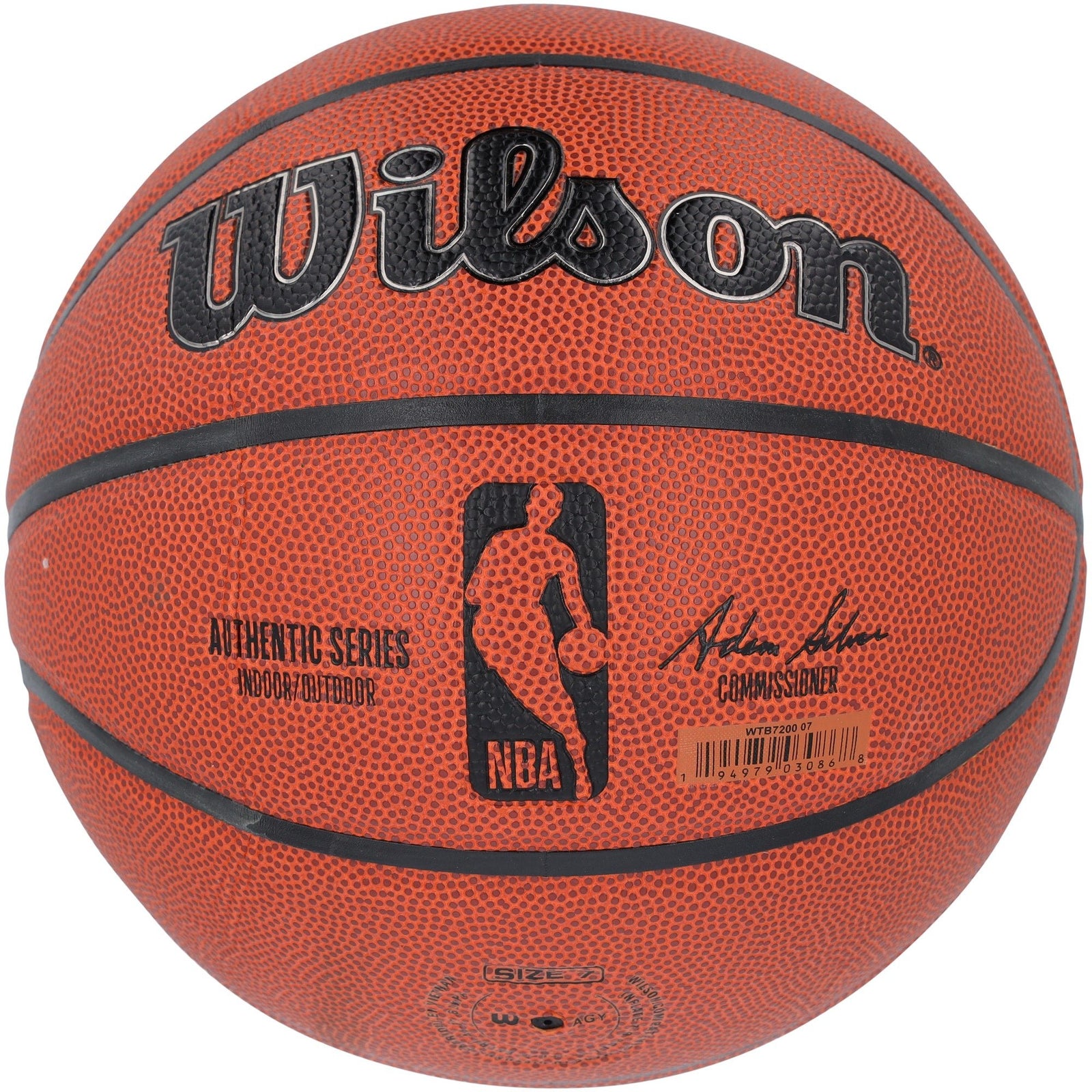 Isiah Thomas Detroit Pistons Autographed Fanatics Authentic Wilson Authentic Series Indoor/Outdoor Basketball - The Ballers Bank