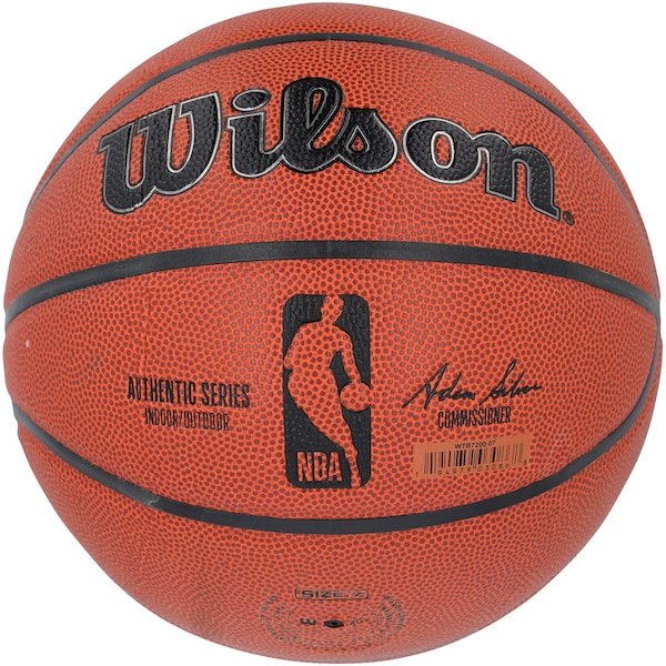 Isiah Thomas Detroit Pistons Autographed Fanatics Authentic Wilson Authentic Series Indoor/Outdoor Basketball - The Ballers Bank