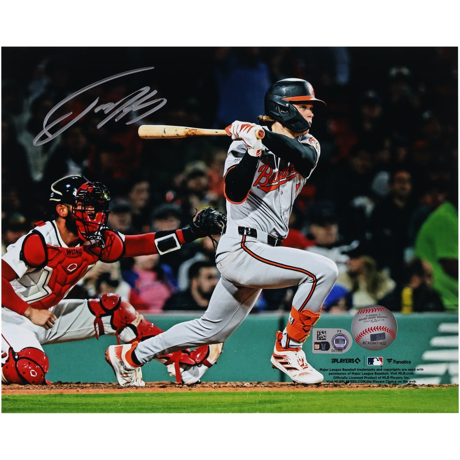 Jackson Holliday Baltimore Orioles Autographed Fanatics Authentic 8" x 10" MLB Debut Photograph - The Ballers Bank