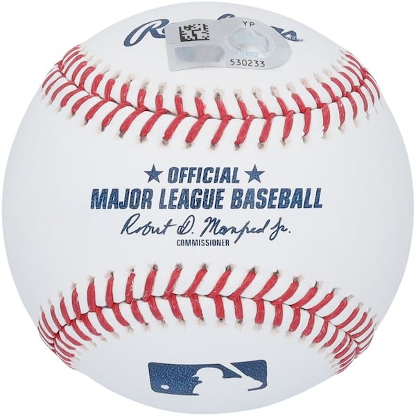 Jackson Holliday Baltimore Orioles Autographed Fanatics Authentic Baseball with "Lets Go O's" Inscription - The Ballers Bank