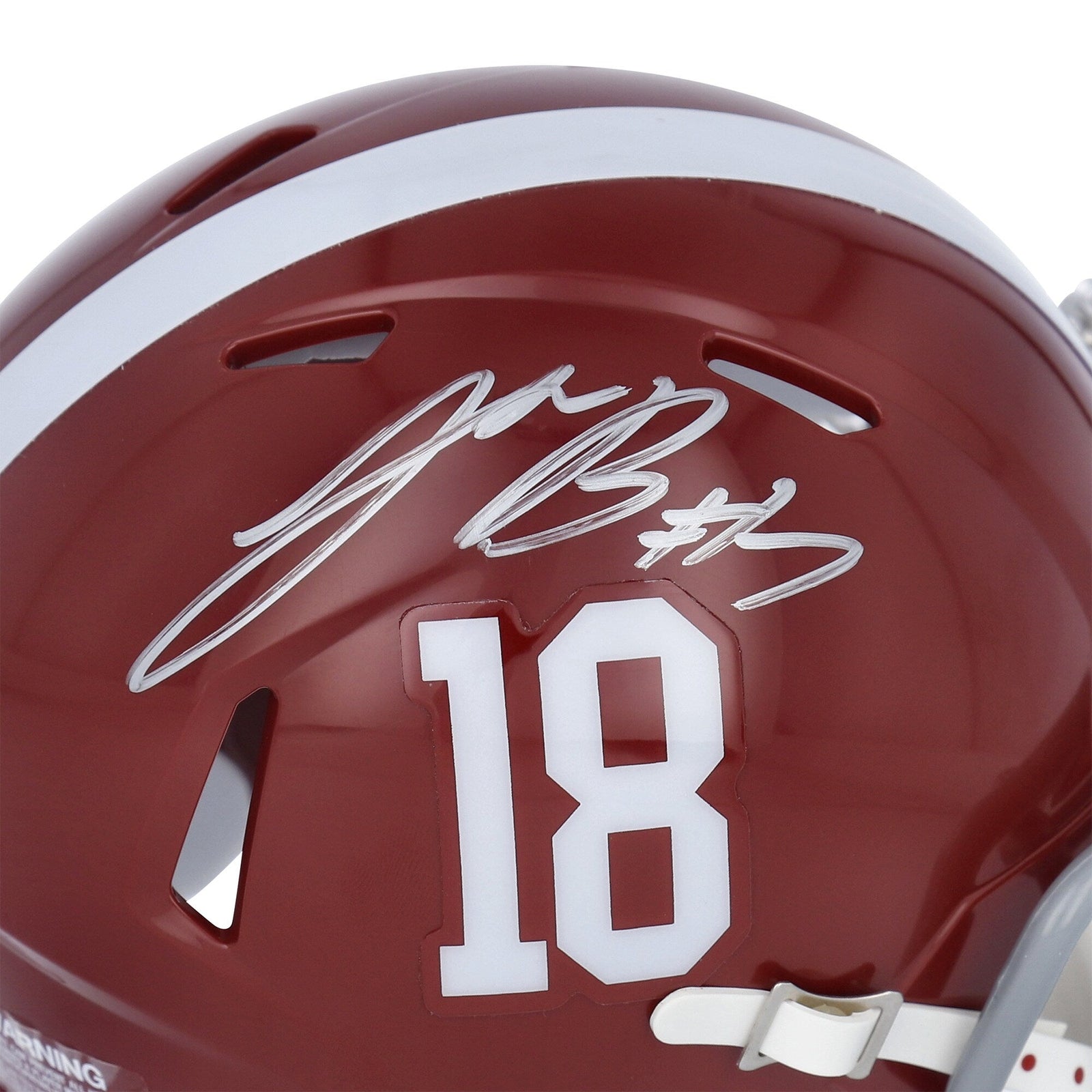 Ja'Corey Brooks Alabama Crimson Tide Fanatics Authentic Autographed Riddell Speed Mini Helmet - The Ballers Bank