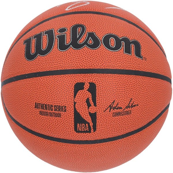 Jaime Jaquez Jr. Miami Heat Autographed Fanatics Authentic Wilson Authentic Series Indoor/Outdoor Basketball - The Ballers Bank