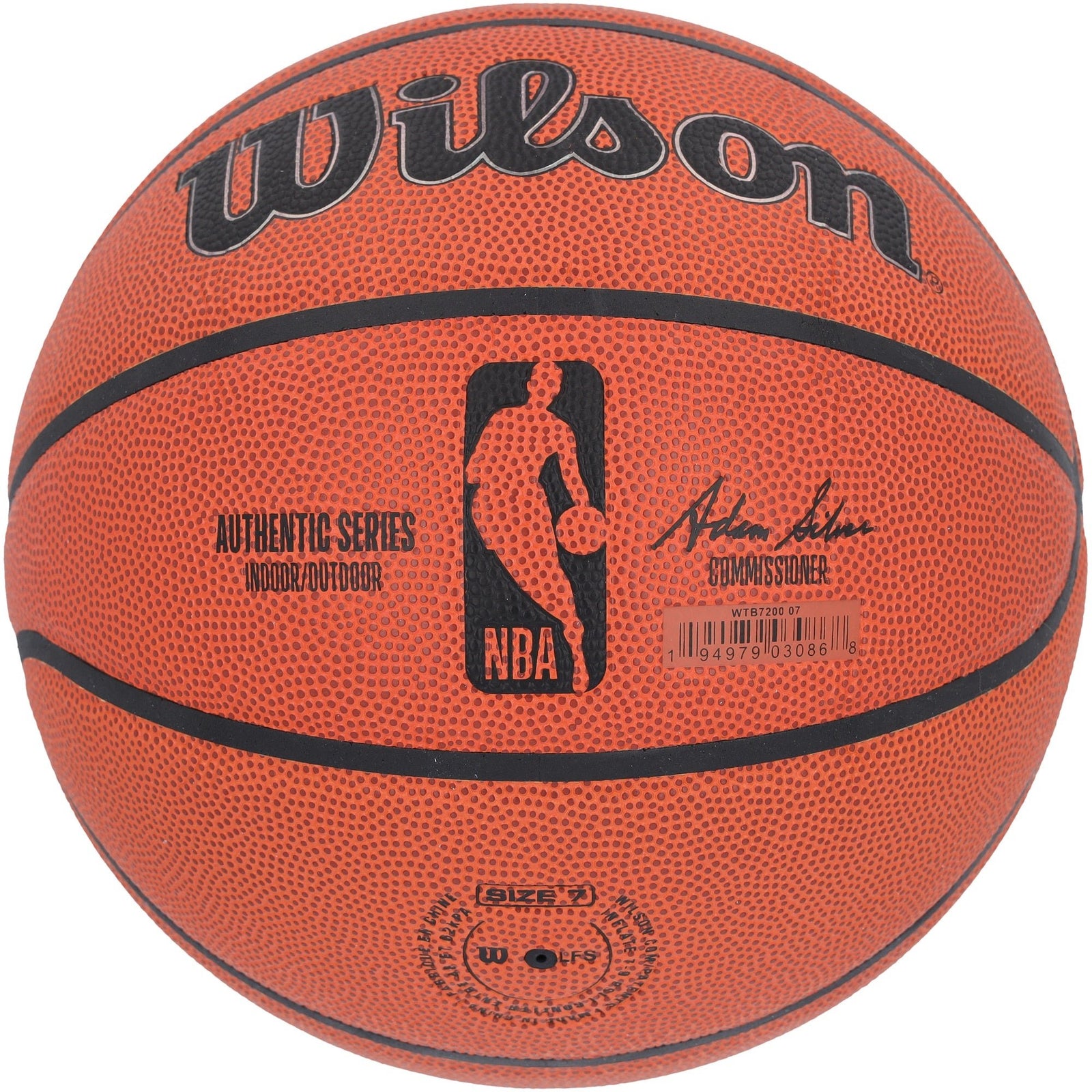 Jaime Jaquez Jr. Miami Heat Autographed Fanatics Authentic Wilson Authentic Series Indoor/Outdoor Basketball - The Ballers Bank