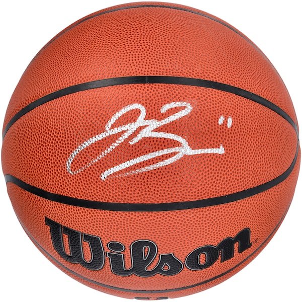 Jalen Brunson New York Knicks Autographed Fanatics Authentic Wilson Authentic Series Indoor/Outdoor Basketball - The Ballers Bank