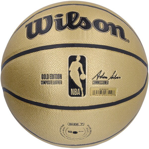 Jalen Green Phoenix Suns Autographed Fanatics Authentic Wilson Gold Basketball - The Ballers Bank