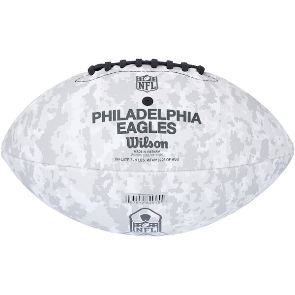 Jalen Hurts Philadelphia Eagles Autographed Fanatics Authentic Wilson 2024 Salute To Service Football - The Ballers Bank