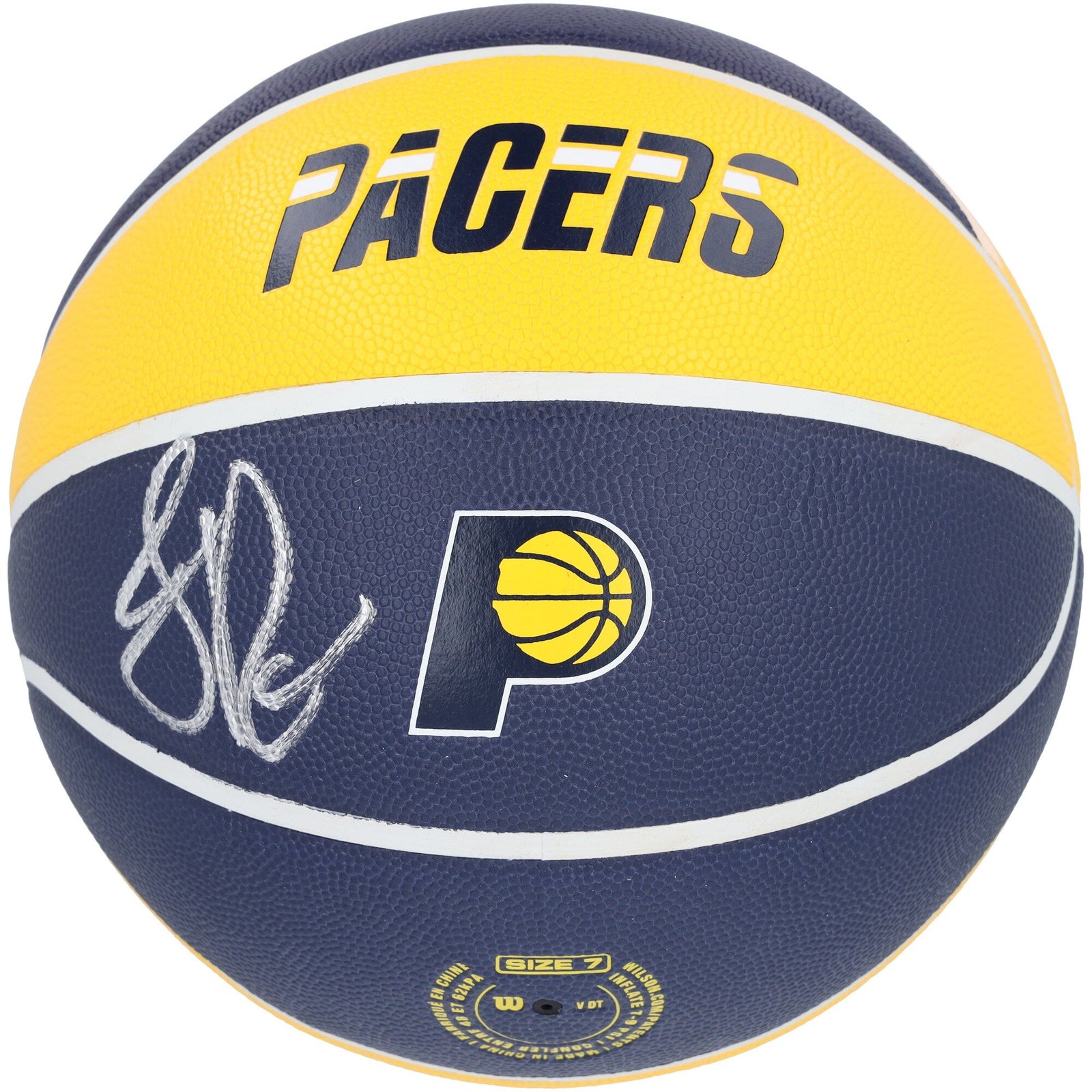 Jalen Rose Indiana Pacers Autographed Fanatics Authentic Wilson City Edition Collector's Basketball - The Ballers Bank