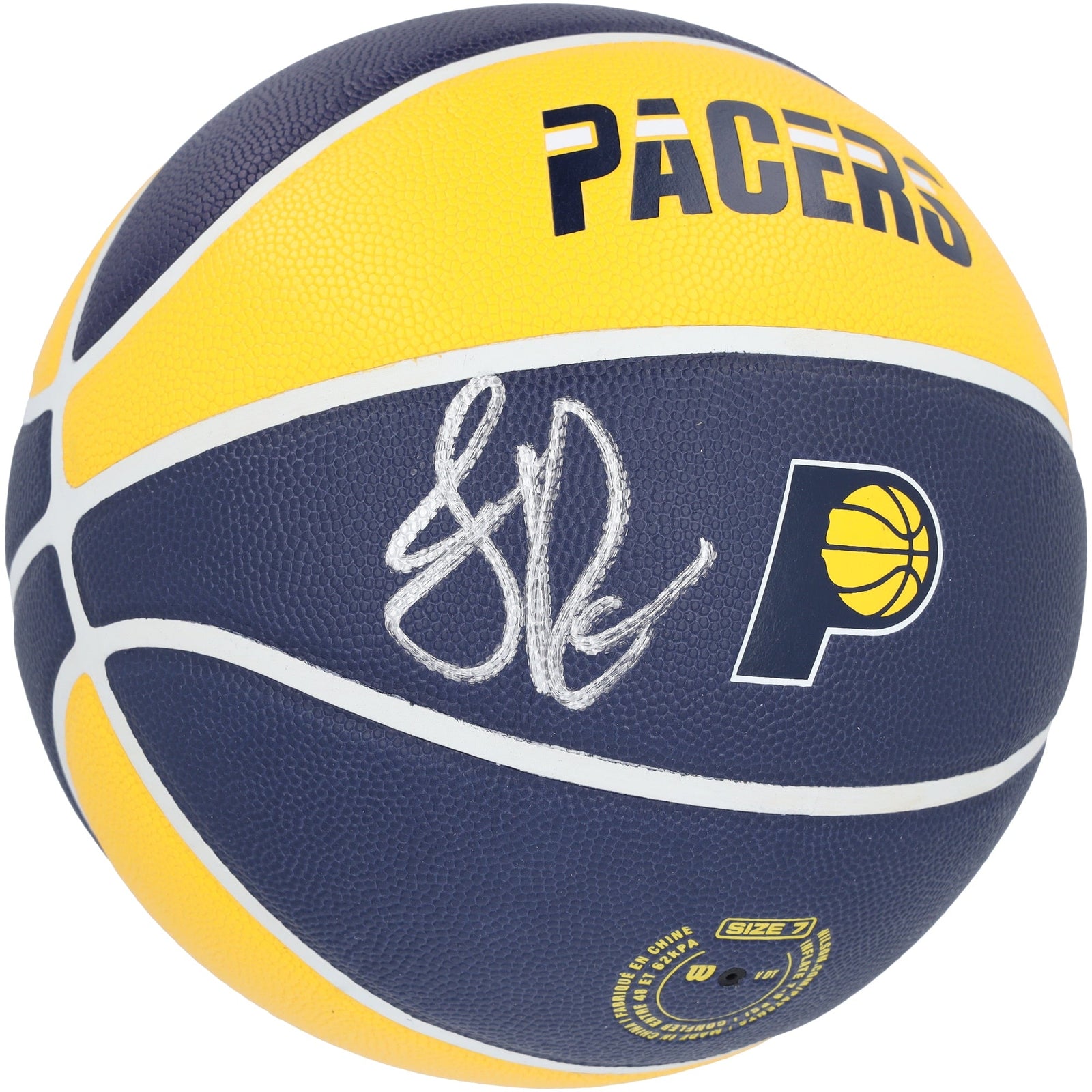 Jalen Rose Indiana Pacers Autographed Fanatics Authentic Wilson City Edition Collector's Basketball - The Ballers Bank