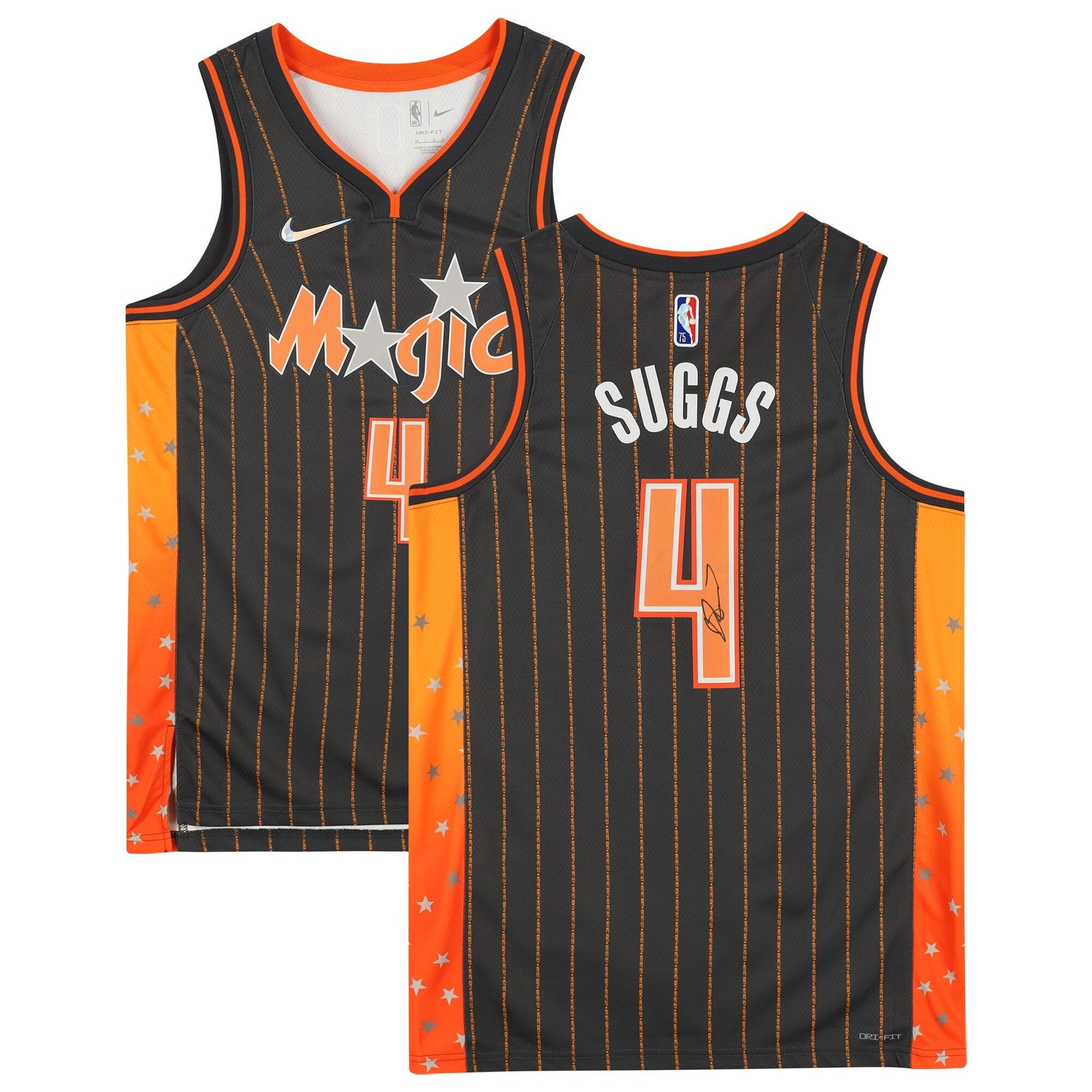 Jalen Suggs Orlando Magic Fanatics Authentic Autographed Nike 2021 - 22 Mixtape Swingman Jersey - The Ballers Bank