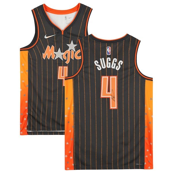 Jalen Suggs Orlando Magic Fanatics Authentic Autographed Nike 2021 - 22 Mixtape Swingman Jersey - The Ballers Bank