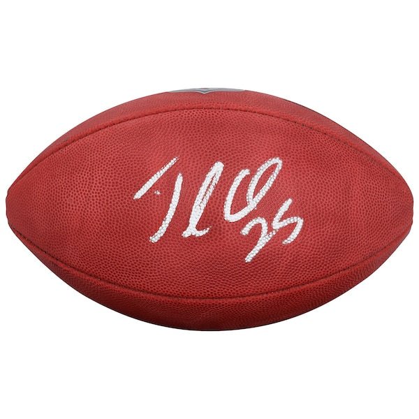 Jamaal Charles Kansas City Chiefs Autographed Fanatics Authentic Wilson Duke Full Color Football - The Ballers Bank