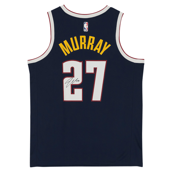 Jamal Murray Denver Nuggets Fanatics Authentic Autographed Nike 2021 Navy Icon Swingman Jersey - Navy - The Ballers Bank