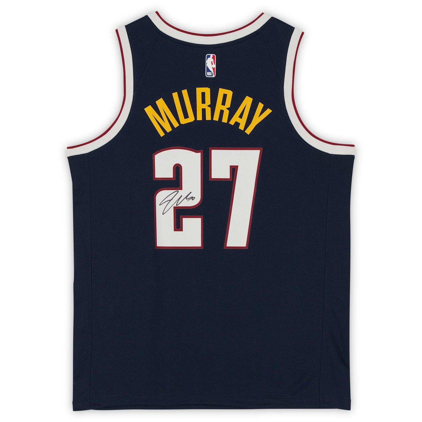 Jamal Murray Denver Nuggets Fanatics Authentic Autographed Nike 2021 Navy Icon Swingman Jersey - Navy - The Ballers Bank