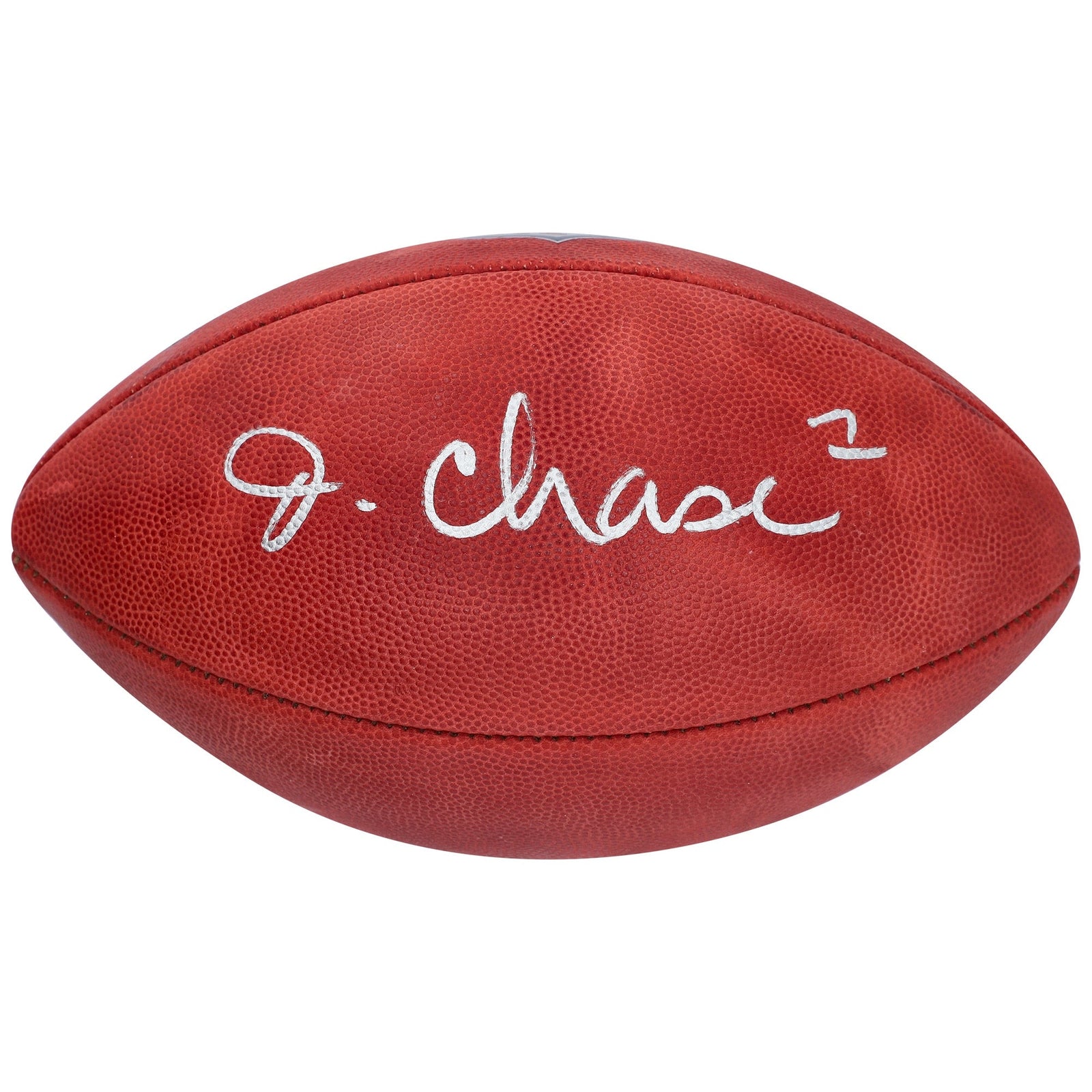 Ja'Marr Chase Cincinnati Bengals Fanatics Authentic Autographed Wilson Duke Full Color Pro Football - The Ballers Bank