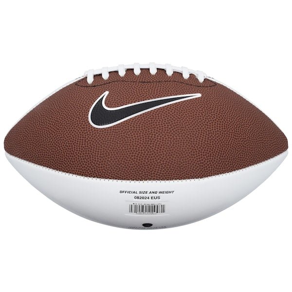 Ja'Marr Chase LSU Tigers Autographed Fanatics Authentic Nike White Panel Football - The Ballers Bank