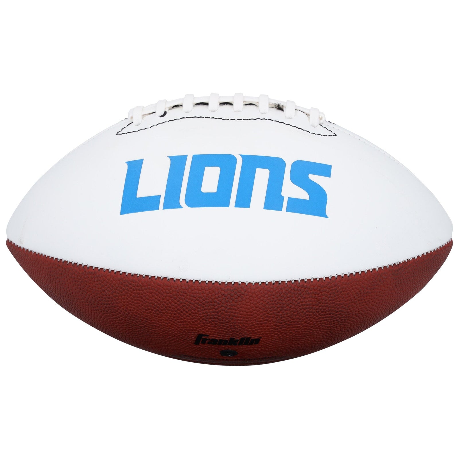 Jameson Williams Detroit Lions Autographed Fanatics Authentic Franklin White Panel Football - The Ballers Bank