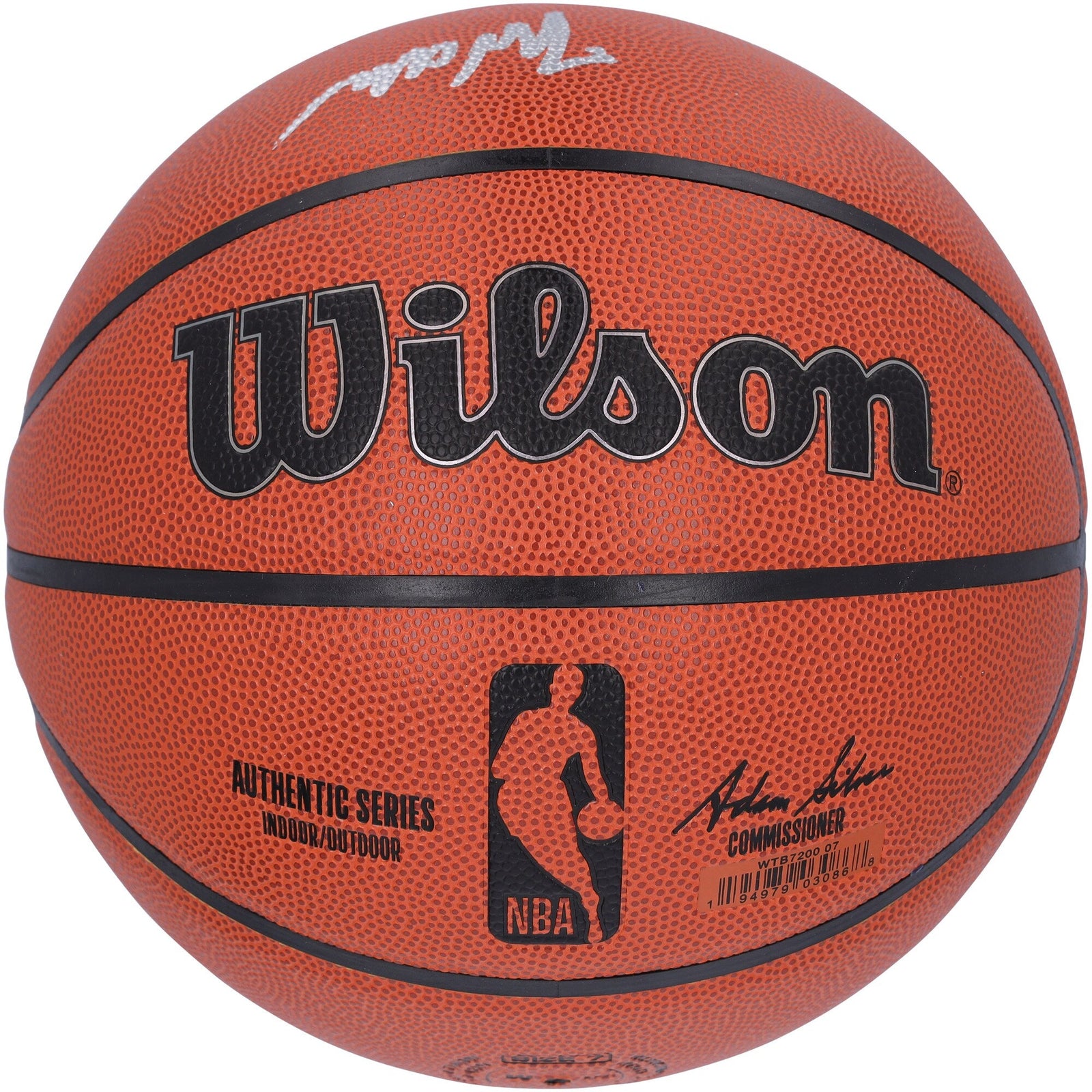 Jarace Walker Indiana Pacers Autographed Fanatics Authentic 2023 NBA Draft Wilson Authentic Series Indoor/Outdoor Basketball - The Ballers Bank