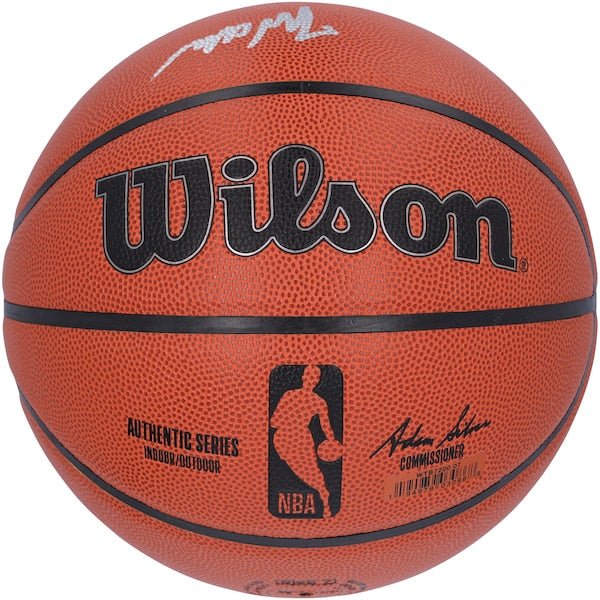 Jarace Walker Indiana Pacers Autographed Fanatics Authentic 2023 NBA Draft Wilson Authentic Series Indoor/Outdoor Basketball - The Ballers Bank