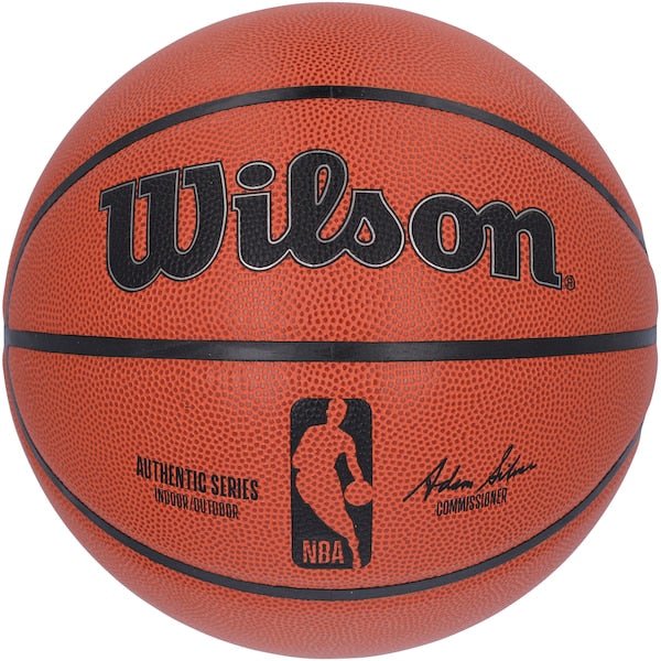 Jarace Walker Indiana Pacers Autographed Fanatics Authentic 2023 NBA Draft Wilson Authentic Series Indoor/Outdoor Basketball - The Ballers Bank