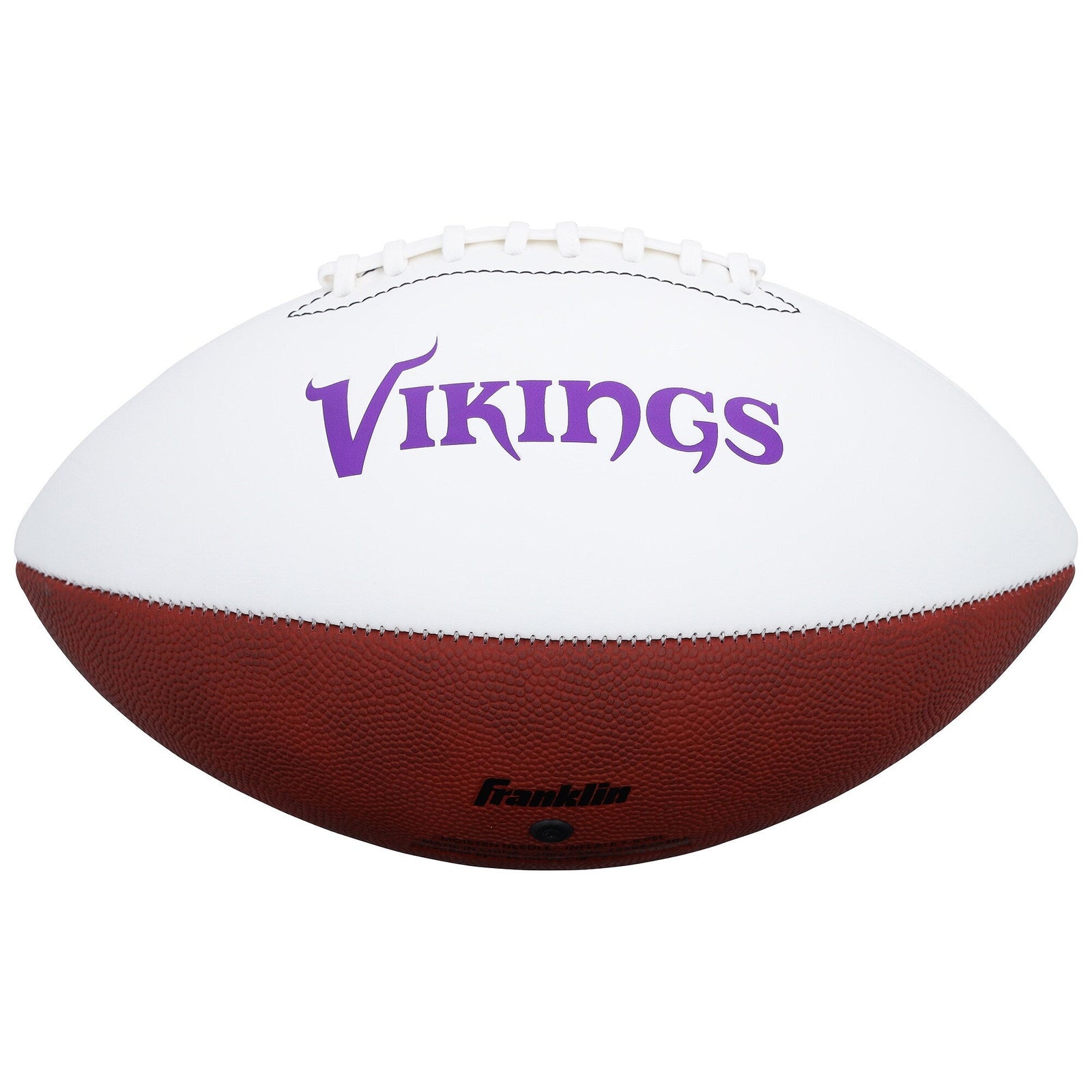 Jared Allen Minnesota Vikings Autographed Fanatics Authentic Franklin White Panel Football - The Ballers Bank