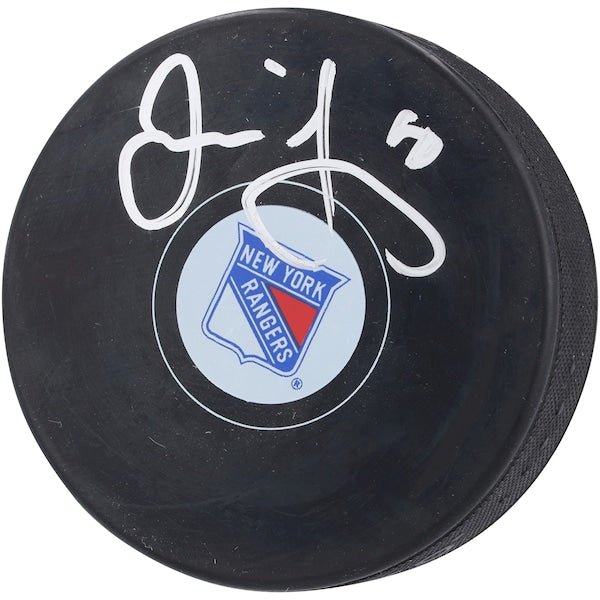 Jaromir Jagr New York Rangers Autographed Fanatics Authentic Hockey Puck - The Ballers Bank