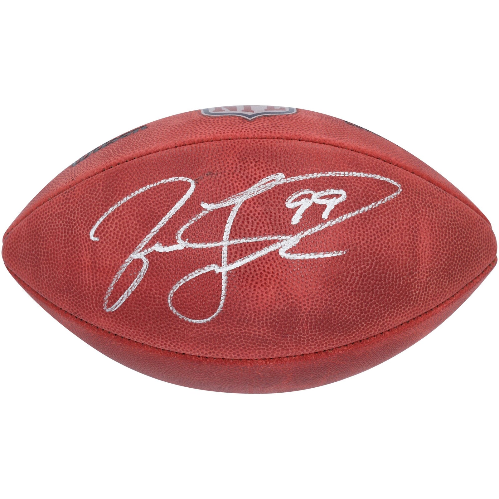 Jason Taylor Miami Dolphins Autographed Fanatics Authentic Duke Full Color Football - The Ballers Bank