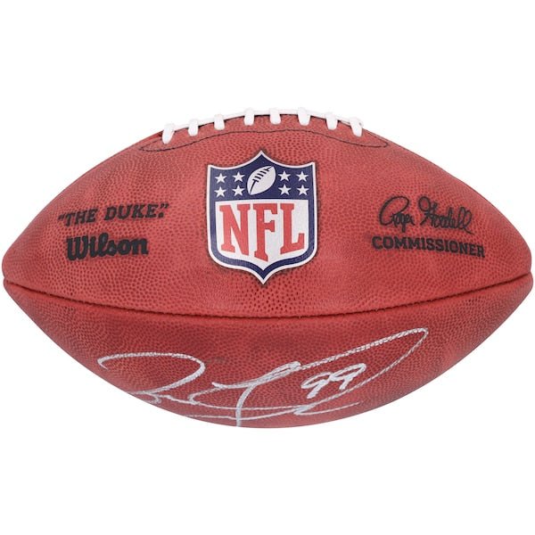 Jason Taylor Miami Dolphins Autographed Fanatics Authentic Duke Full Color Football - The Ballers Bank