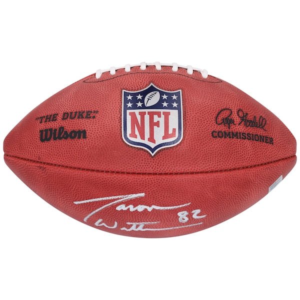 Jason Witten Dallas Cowboys Autographed Fanatics Authentic Duke Full Color Football - The Ballers Bank