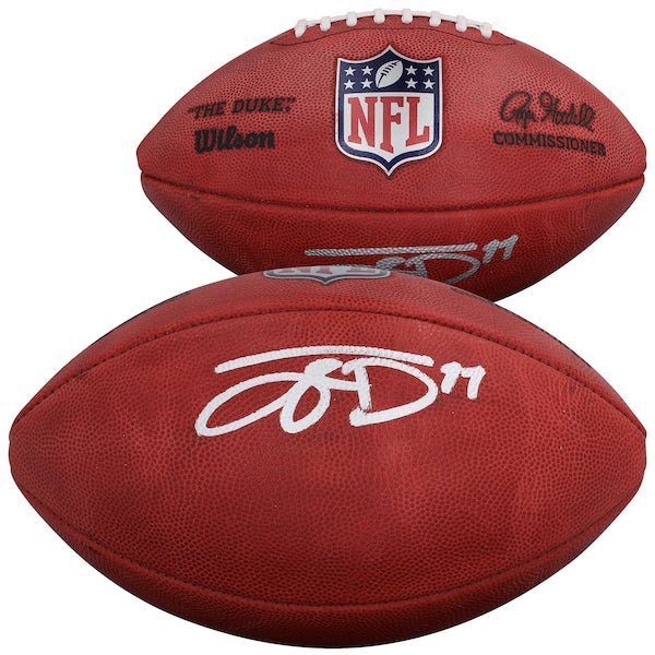 Jayden Reed Green Bay Packers Autographed Fanatics Authentic Duke Full Color Football - The Ballers Bank