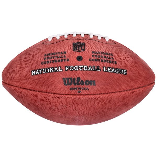 Jaylen Waddle Denver Broncos Autographed Fanatics Authentic Wilson Duke Full Color Football - The Ballers Bank