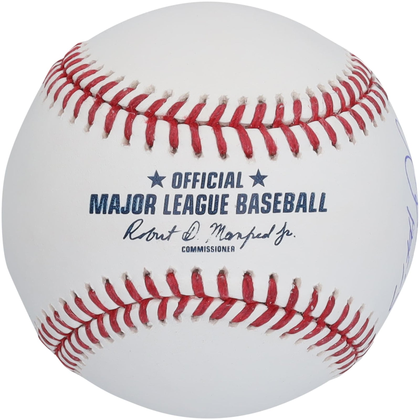Jeff Bagwell Houston Astros Autographed Fanatics Authentic Hall of Fame Logo Baseball with "HOF 17" Inscription - The Ballers Bank