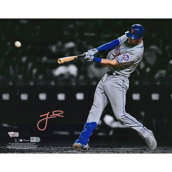 Jeff McNeil New York Mets Fanatics Authentic Autographed 11" x 14" Hitting Spotlight Photograph - The Ballers Bank