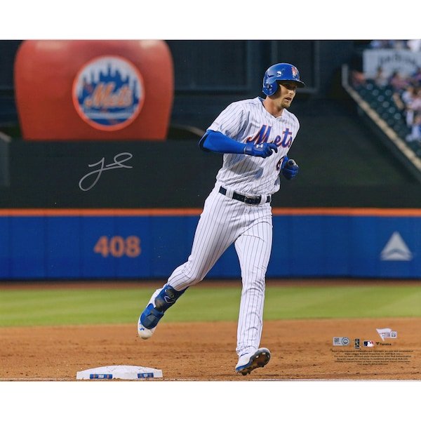 Jeff McNeil New York Mets Fanatics Authentic Autographed 16" x 20" Apple Photograph - The Ballers Bank