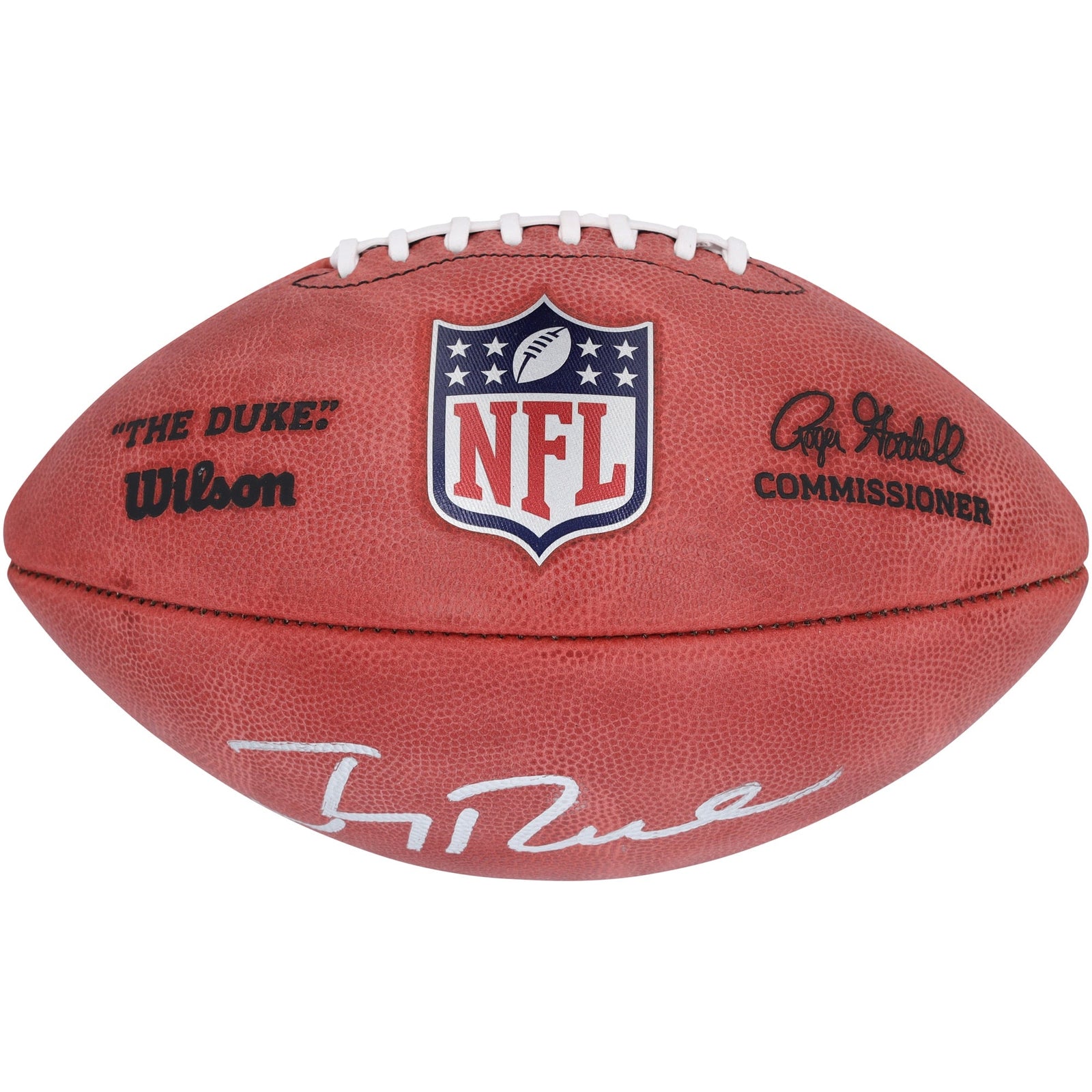 Jerry Rice San Francisco 49ers Autographed Fanatics Authentic Duke Full Color Football - The Ballers Bank