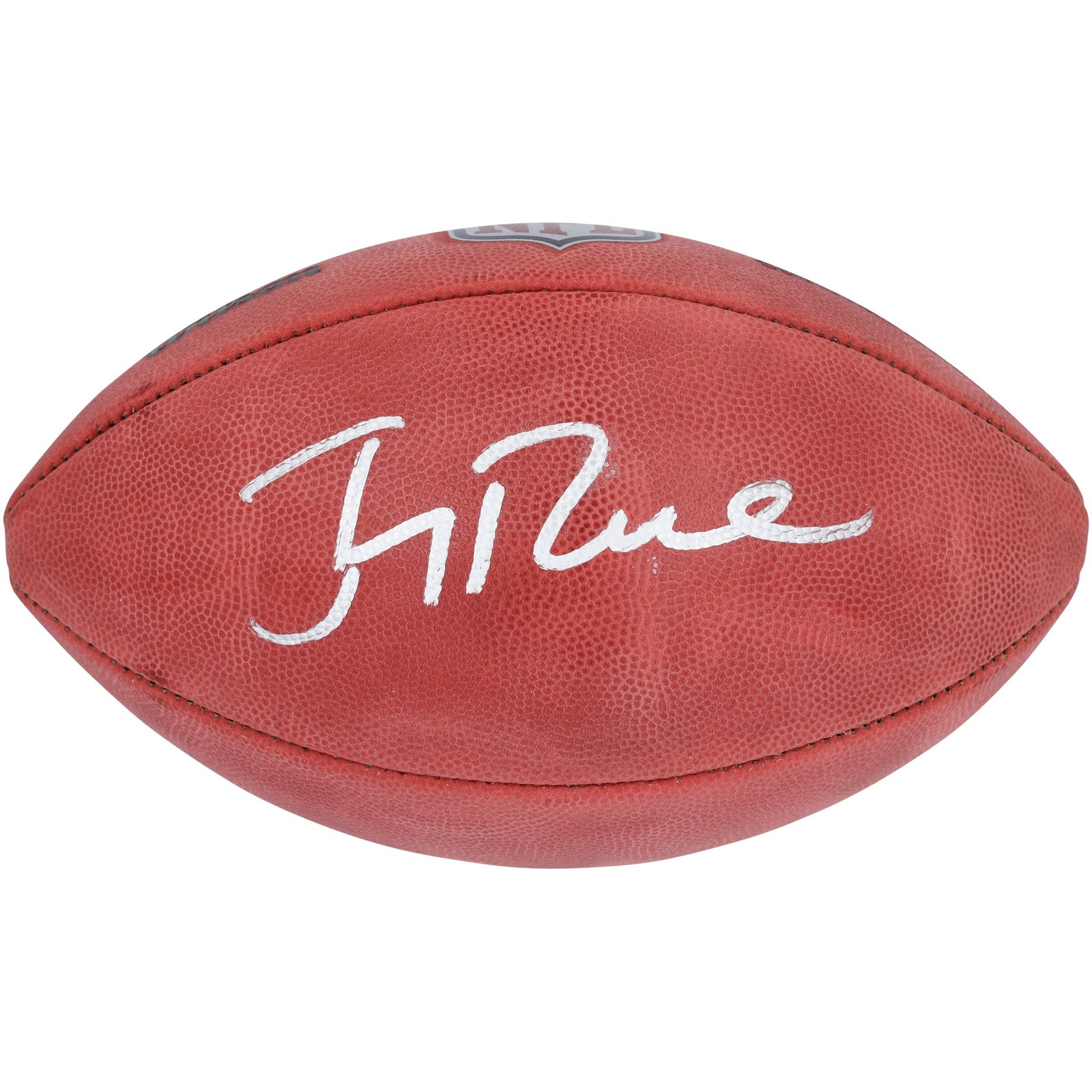 Jerry Rice San Francisco 49ers Autographed Fanatics Authentic Duke Full Color Football - The Ballers Bank