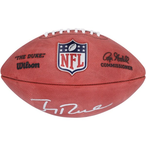 Jerry Rice San Francisco 49ers Autographed Fanatics Authentic Duke Full Color Football - The Ballers Bank