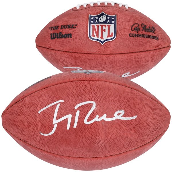 Jerry Rice San Francisco 49ers Autographed Fanatics Authentic Duke Full Color Football - The Ballers Bank