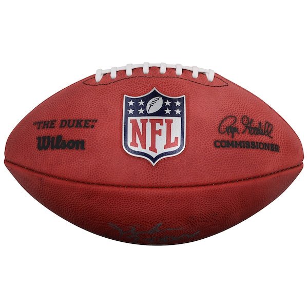 Jim McMahon Chicago Bears Autographed Fanatics Authentic Duke Full Color Football with "SB XX Champ" Inscription - The Ballers Bank