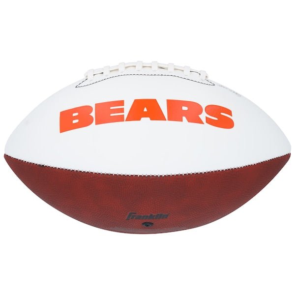 Jim McMahon Chicago Bears Autographed Fanatics Authentic Franklin White Panel Football - The Ballers Bank