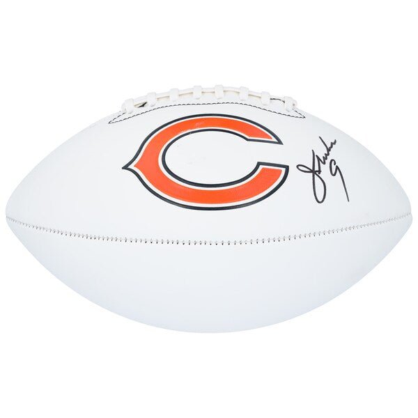 Jim McMahon Chicago Bears Autographed Fanatics Authentic Franklin White Panel Football - The Ballers Bank