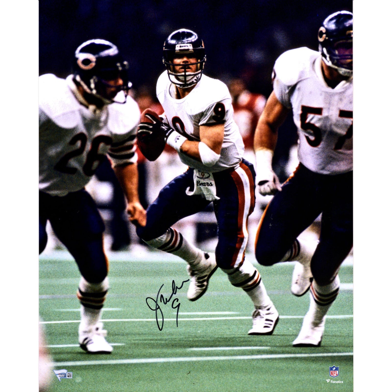 Jim McMahon Chicago Bears Fanatics Authentic Autographed 16" x 20" Super Bowl XX Photograph - The Ballers Bank