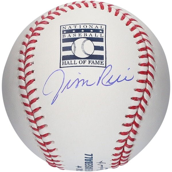 Jim Rice Boston Red Sox Fanatics Authentic Autographed Hall of Fame Logo Baseball - The Ballers Bank