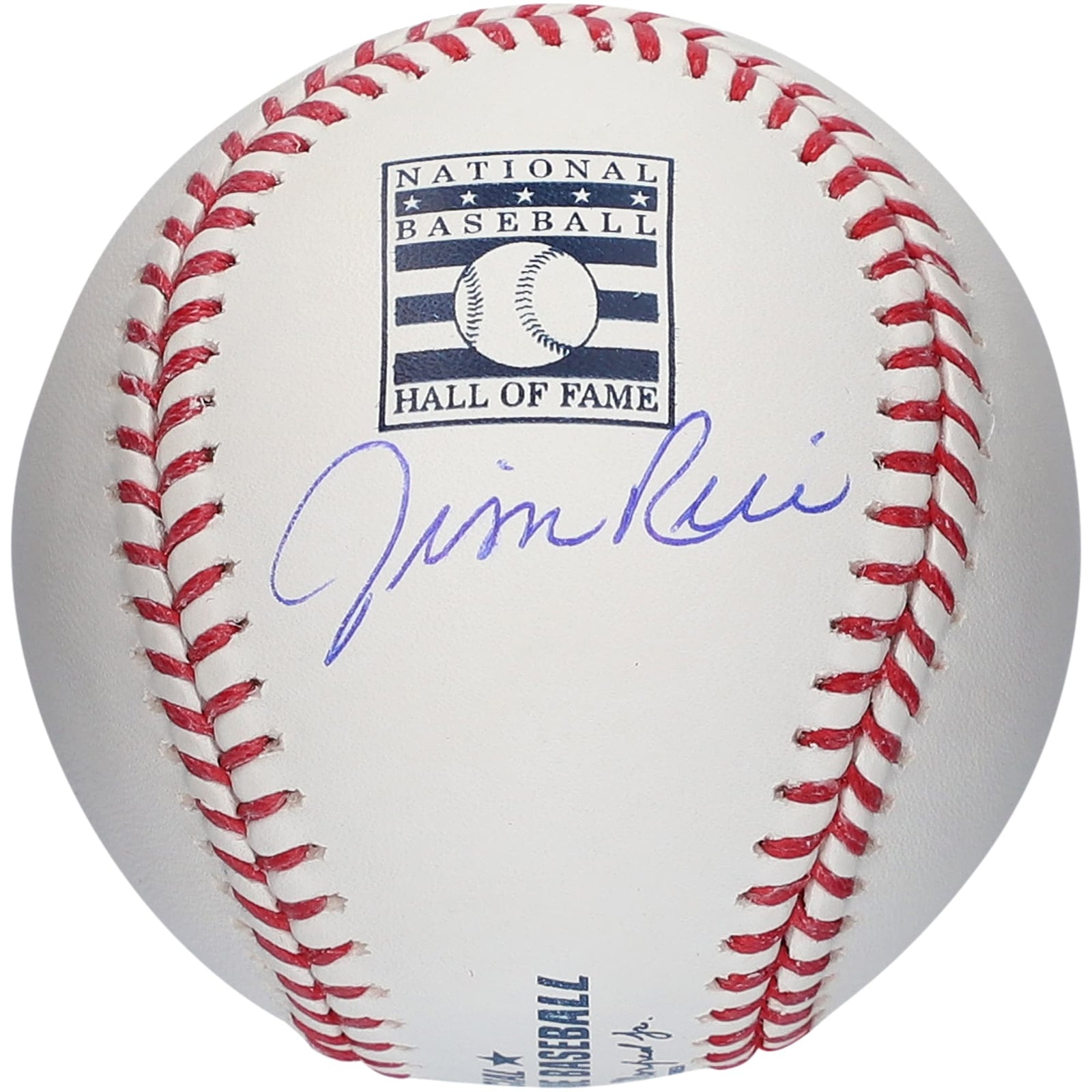 Jim Rice Boston Red Sox Fanatics Authentic Autographed Hall of Fame Logo Baseball - The Ballers Bank